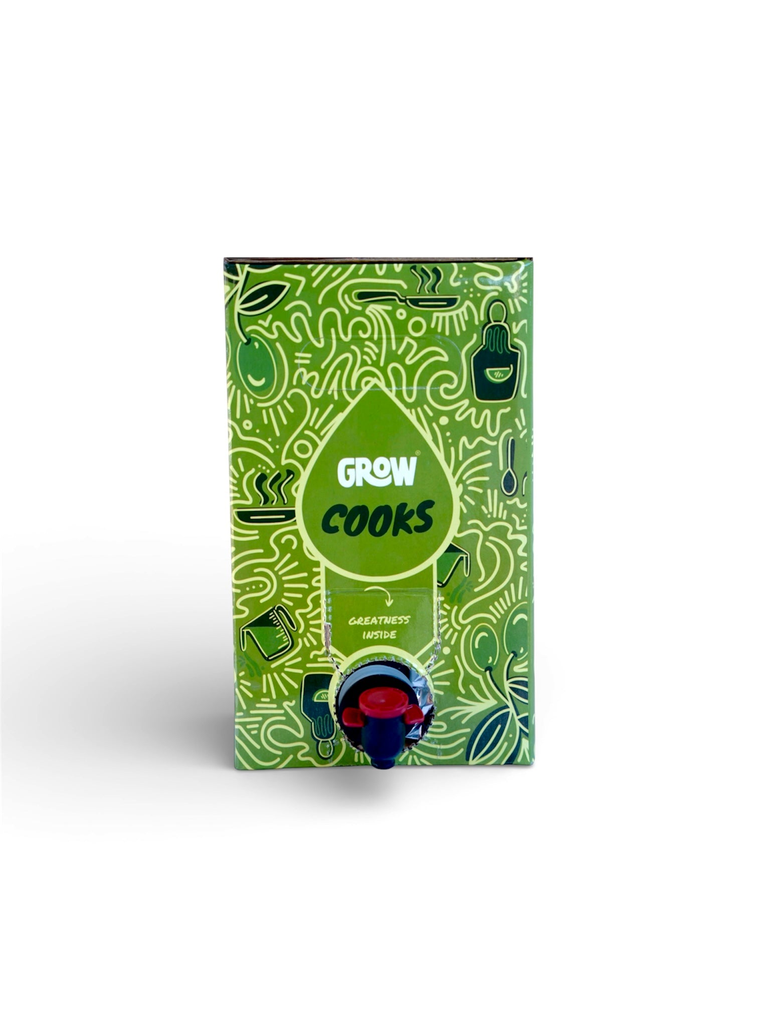 Grow Cooks – Bag-in-Box Extra Virgin Olive Oil (5L) – groweg